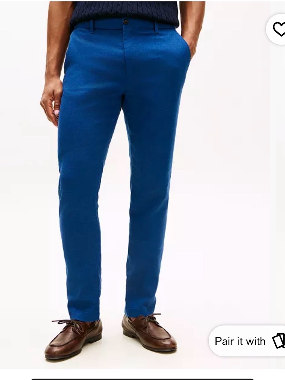 Tommy Hilfiger Men’s Straight legs Blue pants -32”w x 34” L (BNWT)
